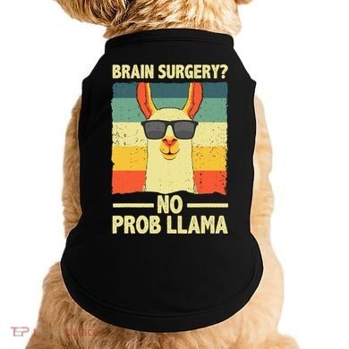 Cute Brain Surgery For Get Well Soon Recovery Doggie Tank
