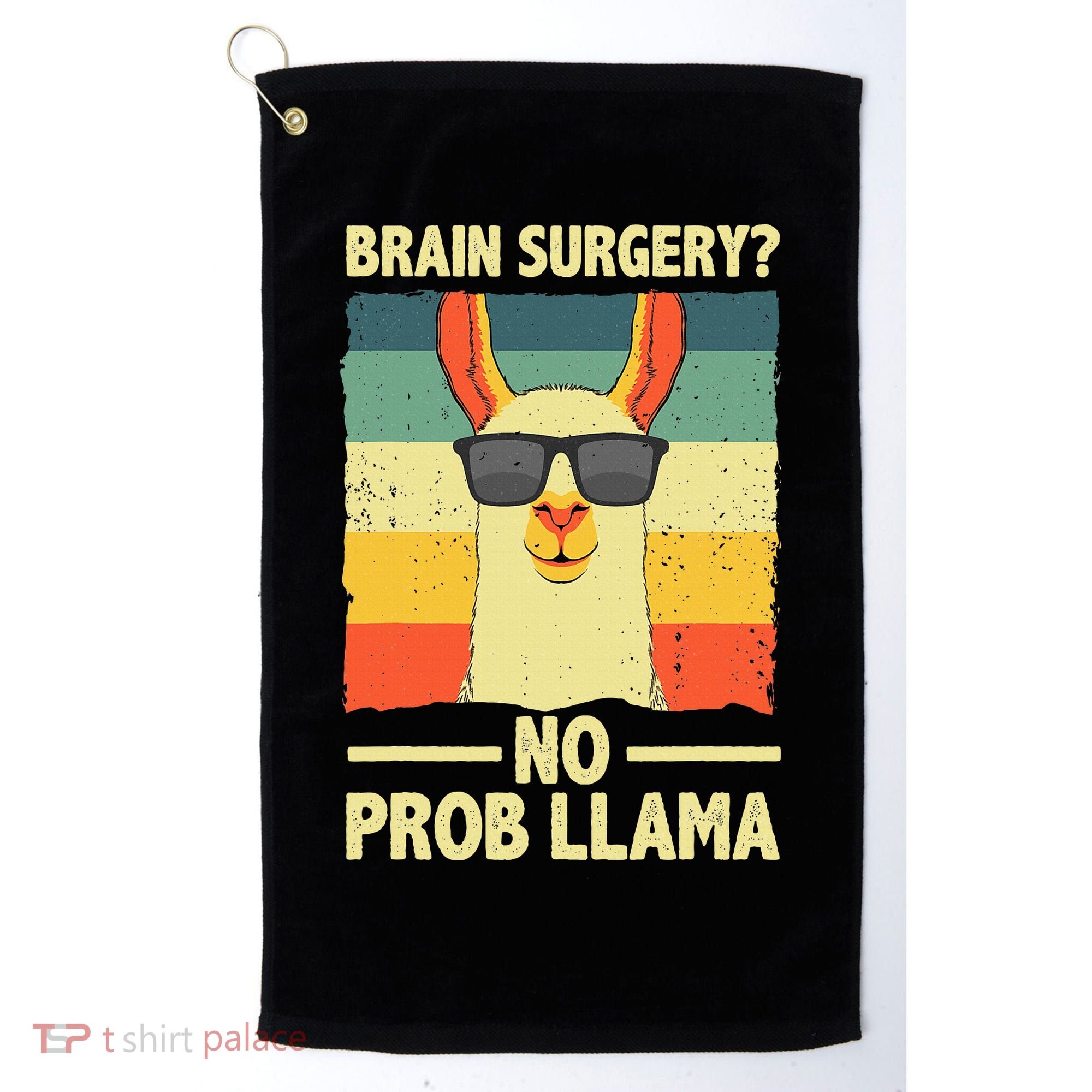 Cute Brain Surgery For Get Well Soon Recovery Golf Towel