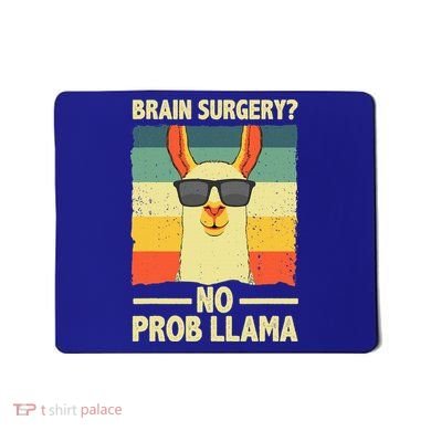 Cute Brain Surgery For Get Well Soon Recovery Mousepad