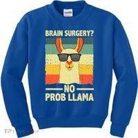 Cute Brain Surgery For Get Well Soon Recovery Kids Sweatshirt thumb 0