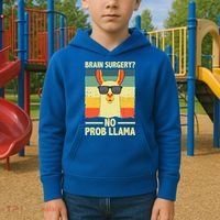 Cute Brain Surgery For Get Well Soon Recovery Kids Hoodie thumb 2