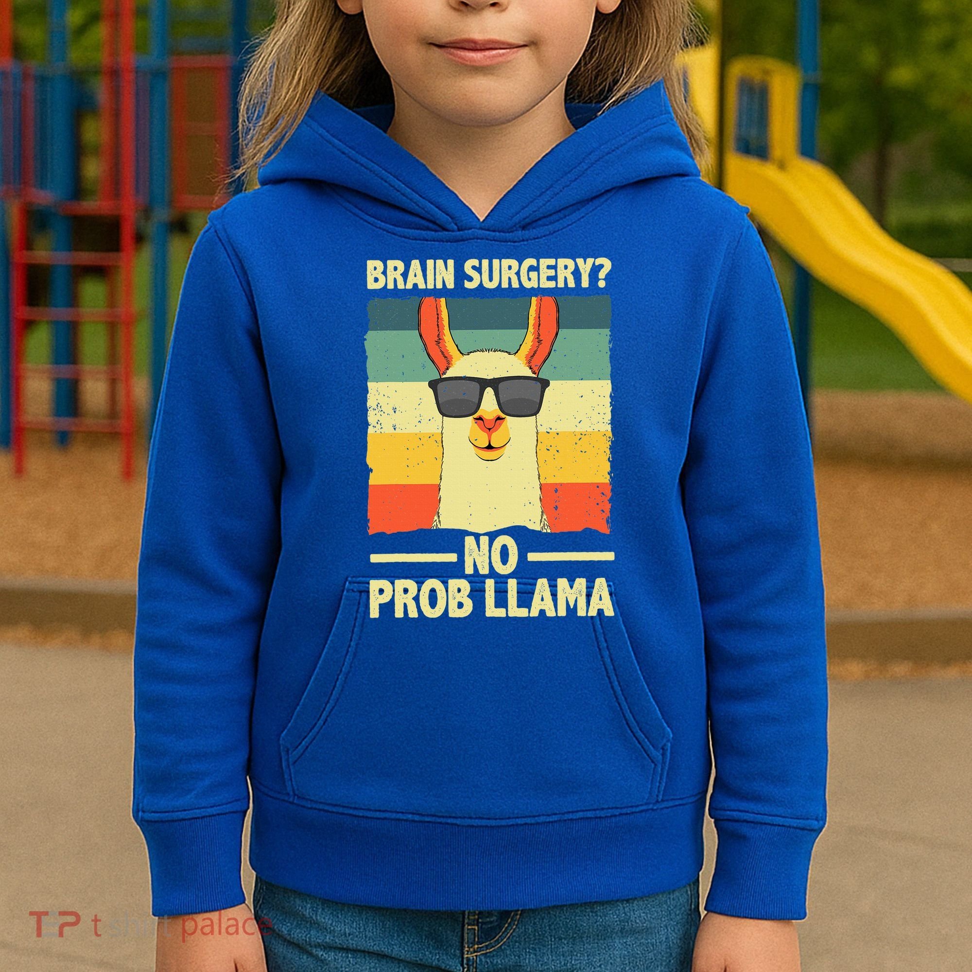 Cute Brain Surgery For Get Well Soon Recovery Kids Hoodie