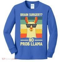 Cute Brain Surgery For Get Well Soon Recovery Kids Long Sleeve Shirt thumb 0