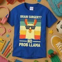 Cute Brain Surgery For Get Well Soon Recovery Kids T-Shirt thumb 3