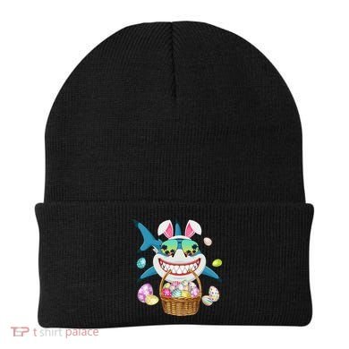 Cute Bunny Shark Easter funny easter day Beanie