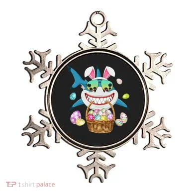 Cute Bunny Shark Easter funny easter day Ornament