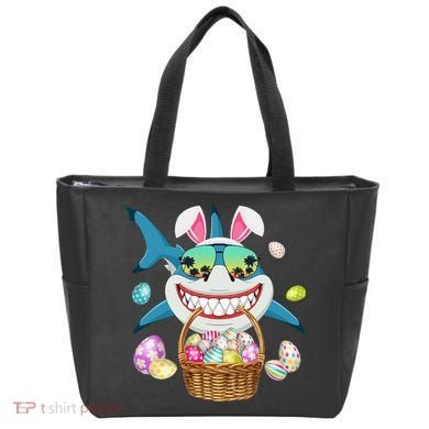 Cute Bunny Shark Easter funny easter day Tote Bag