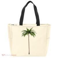 Cool Beach Summer Vacation Tropical Palm Tree Tote Bag thumb 0