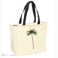 Cool Beach Summer Vacation Tropical Palm Tree Tote Bag thumb 2