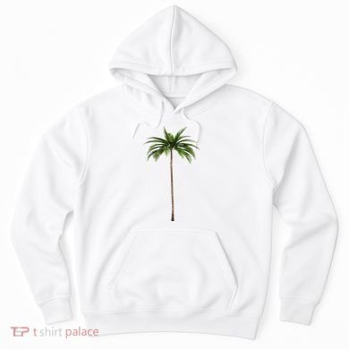 Cool Beach Summer Vacation Tropical Palm Tree Hoodie
