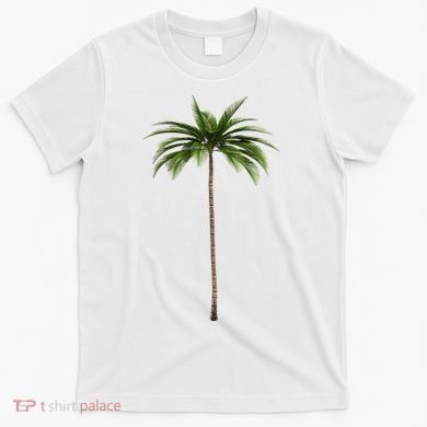 Cool Beach Summer Vacation Tropical Palm Tree T-Shirt