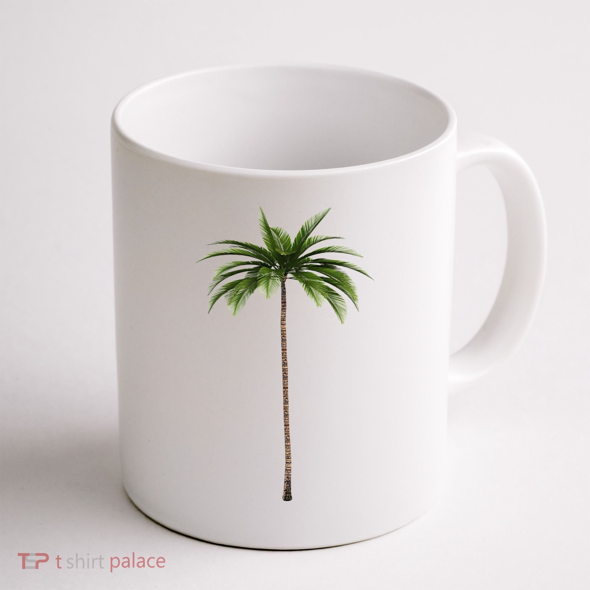 Cool Beach Summer Vacation Tropical Palm Tree Coffee Mug
