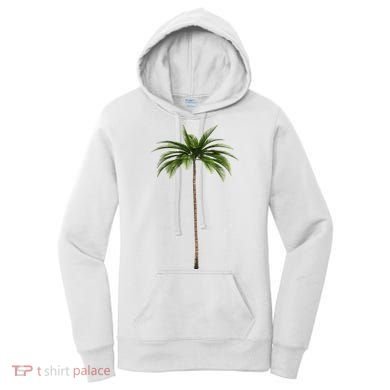 Cool Beach Summer Vacation Tropical Palm Tree Women's Hoodie