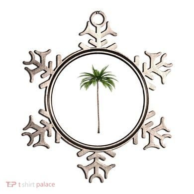 Cool Beach Summer Vacation Tropical Palm Tree Ornament