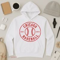 Chicago Baseball  Seventh Inning Stretch Game Day Fan Gear Hoodie thumb 3