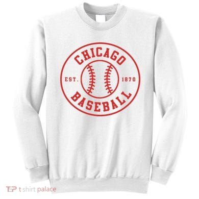 Chicago Baseball  Seventh Inning Stretch Game Day Fan Gear Sweatshirt