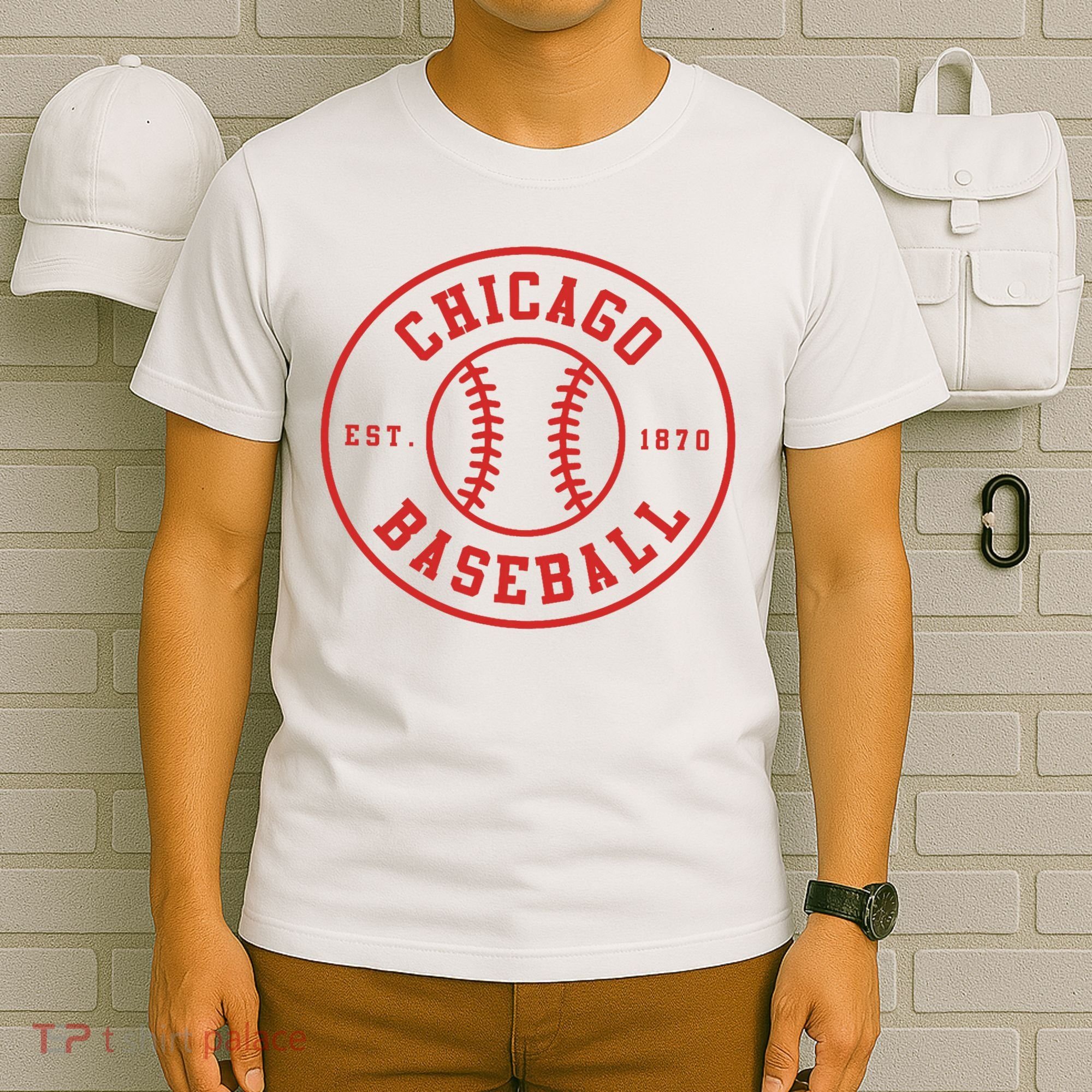 Chicago Baseball  Seventh Inning Stretch Game Day Fan Gear T-Shirt