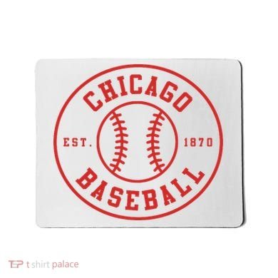 Chicago Baseball  Seventh Inning Stretch Game Day Fan Gear Mousepad