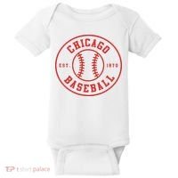 Chicago Baseball  Seventh Inning Stretch Game Day Fan Gear Baby Bodysuit thumb 0