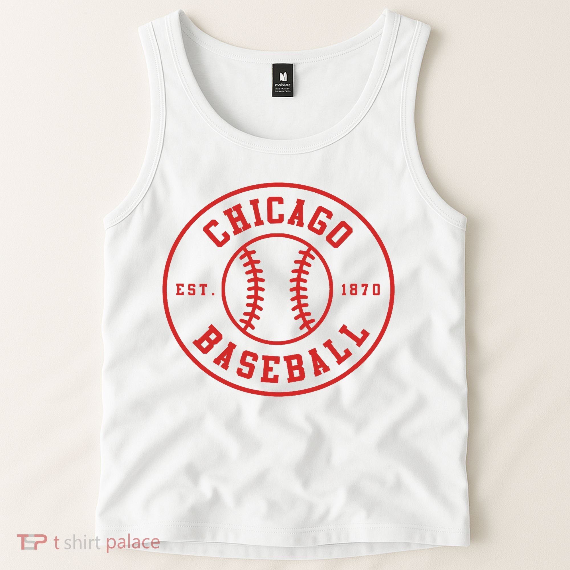 Chicago Baseball  Seventh Inning Stretch Game Day Fan Gear Tank Top