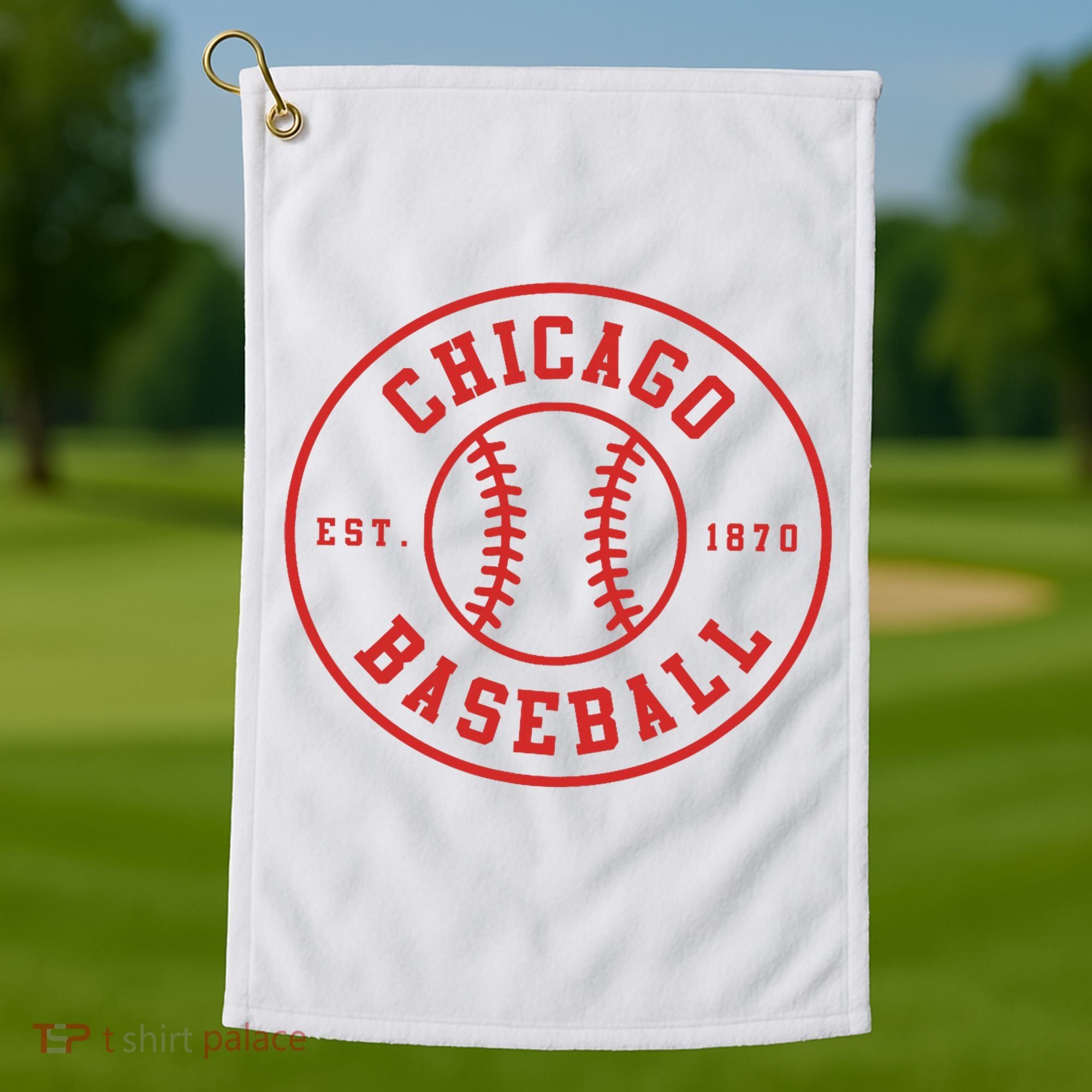 Chicago Baseball  Seventh Inning Stretch Game Day Fan Gear Golf Towel
