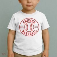 Chicago Baseball  Seventh Inning Stretch Game Day Fan Gear Toddler T-Shirt thumb 2