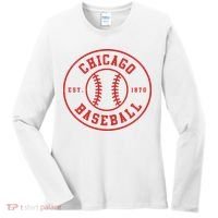 Chicago Baseball  Seventh Inning Stretch Game Day Fan Gear Women's Long Sleeve Shirt thumb 0