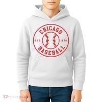 Chicago Baseball  Seventh Inning Stretch Game Day Fan Gear Kids Hoodie thumb 4