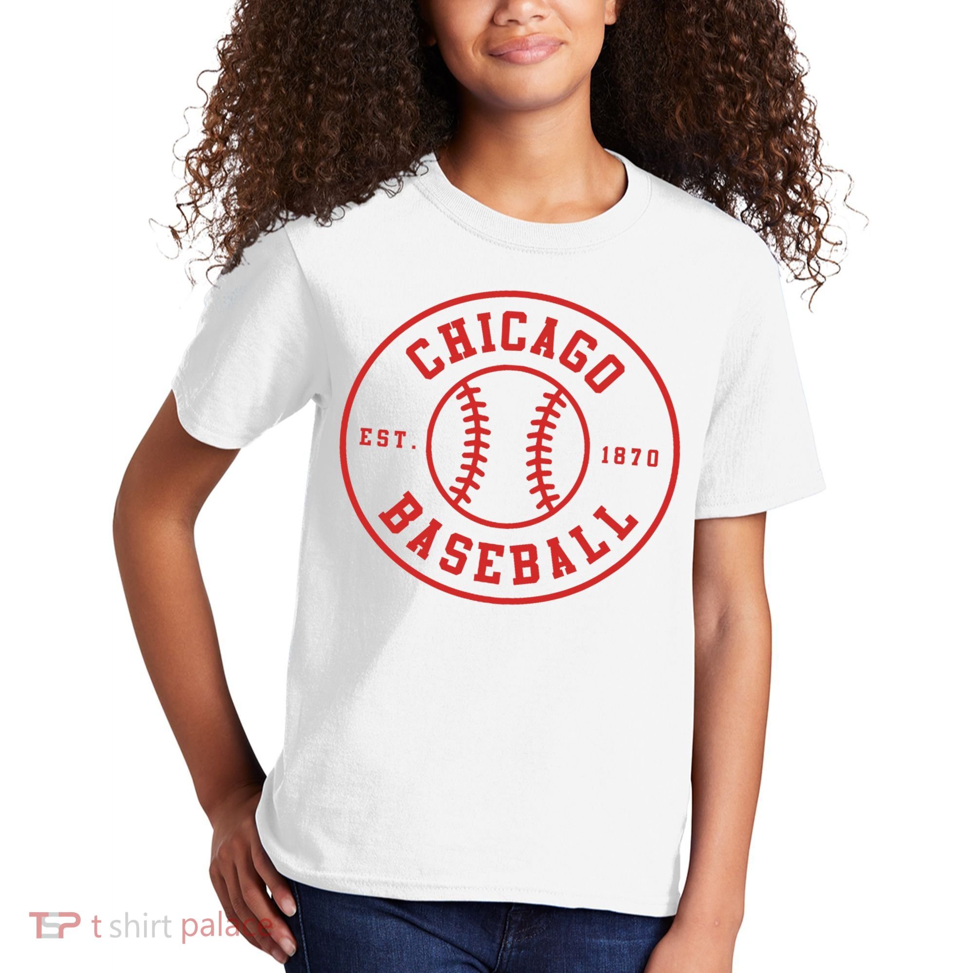 Chicago Baseball  Seventh Inning Stretch Game Day Fan Gear Kids T-Shirt