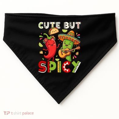 Cute But Spicy Cinco De Mayo USA-Made Doggie Bandana