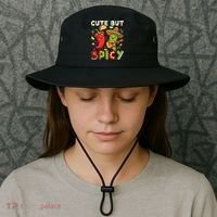Cute But Spicy Cinco De Mayo Bucket Hat thumb 3
