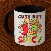Cute But Spicy Cinco De Mayo Coffee Mug thumb 2