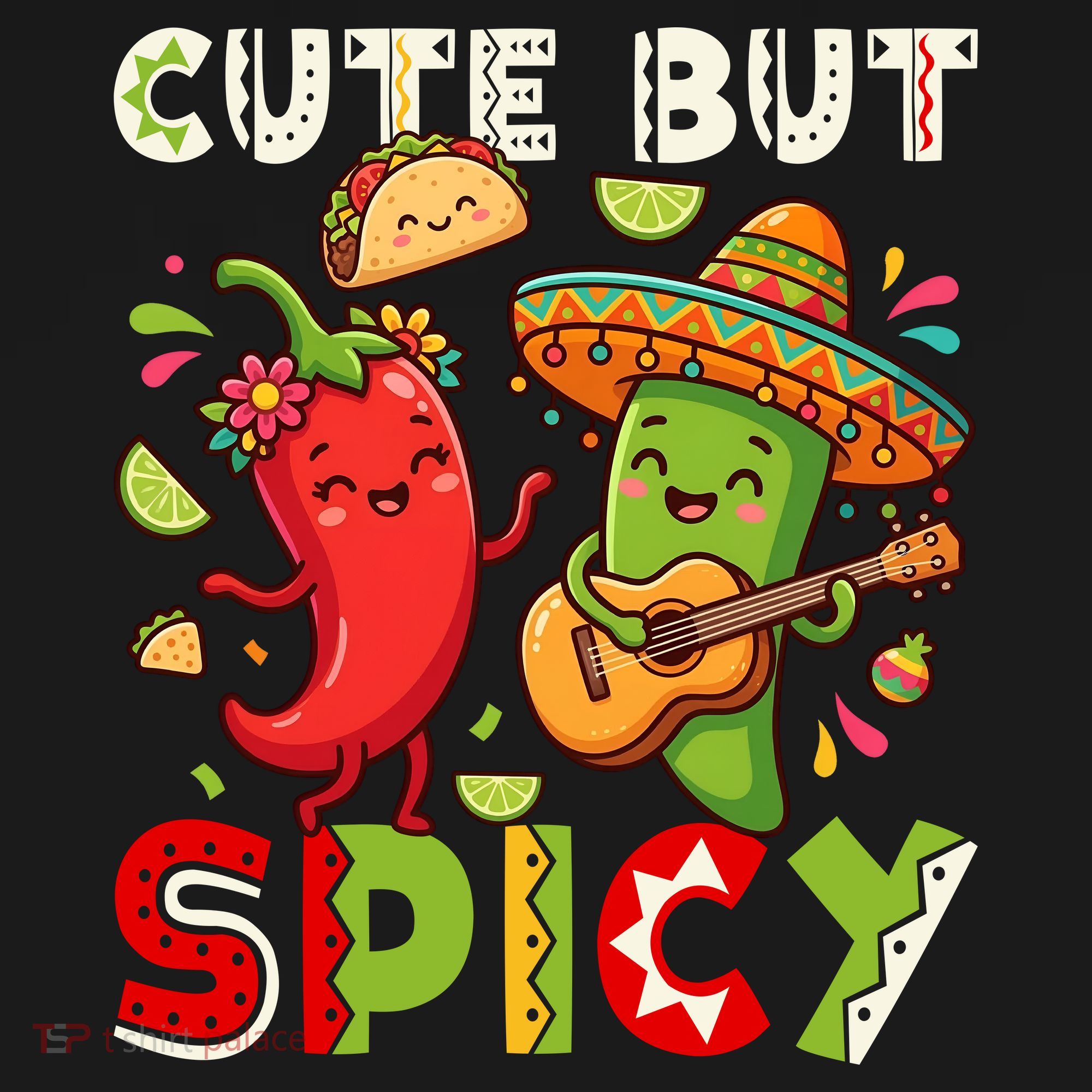 Cute But Spicy Cinco De Mayo Polo