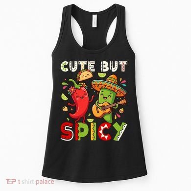 Cute But Spicy Cinco De Mayo Women's Tank Top