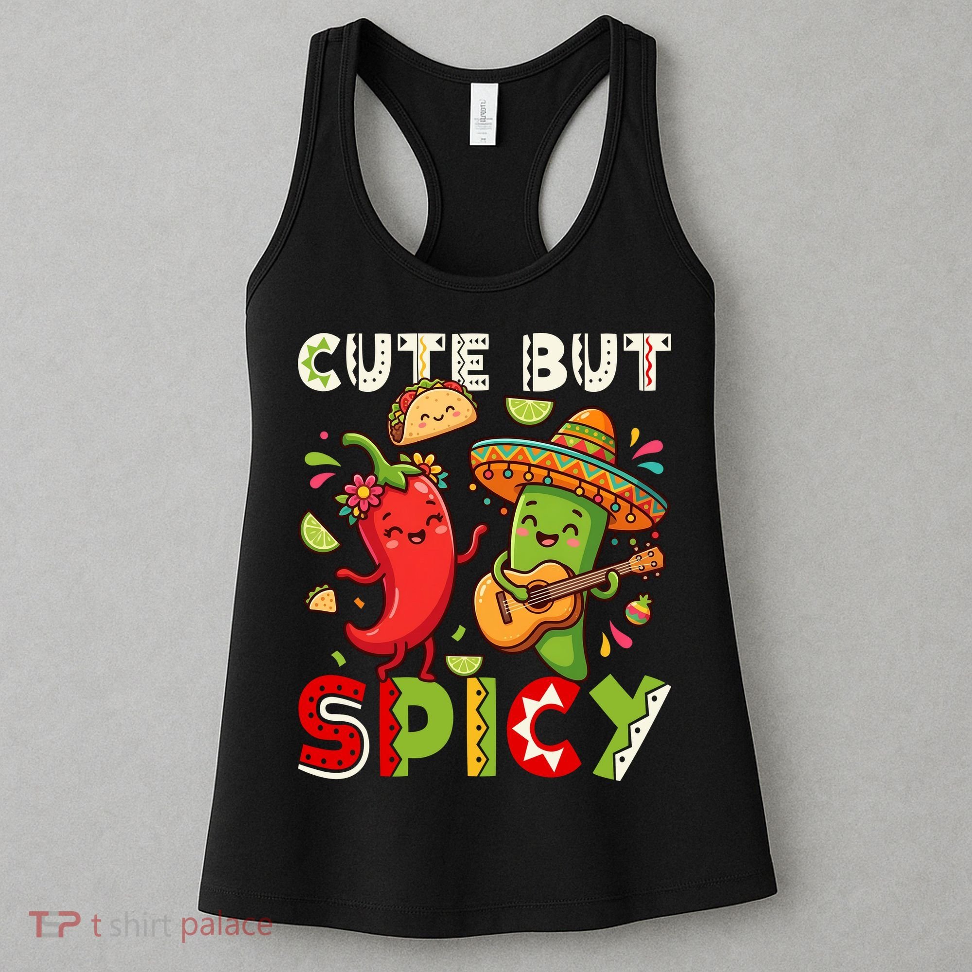 Cute But Spicy Cinco De Mayo Women's Tank Top