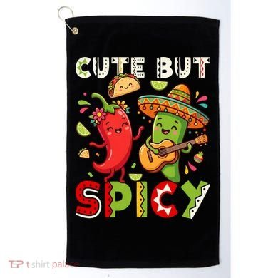 Cute But Spicy Cinco De Mayo Golf Towel