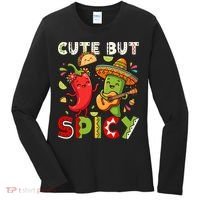 Cute But Spicy Cinco De Mayo Women's Long Sleeve Shirt thumb 0