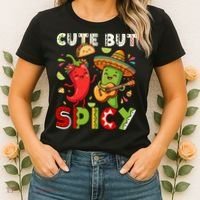 Cute But Spicy Cinco De Mayo Women's T-Shirt thumb 2