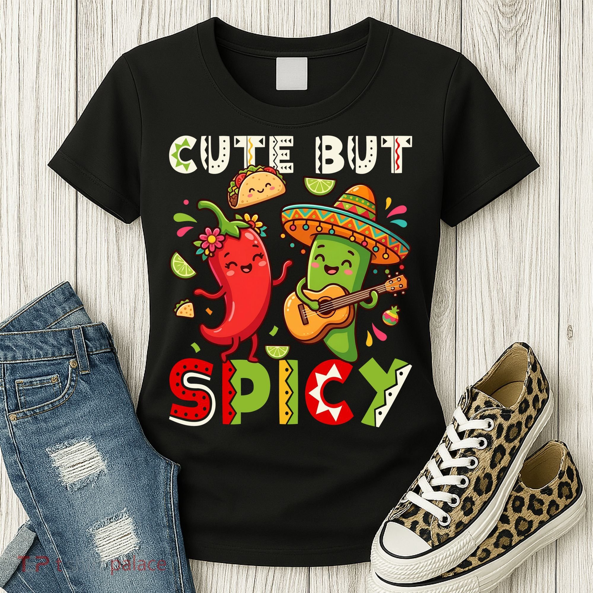 Cute But Spicy Cinco De Mayo Women's T-Shirt