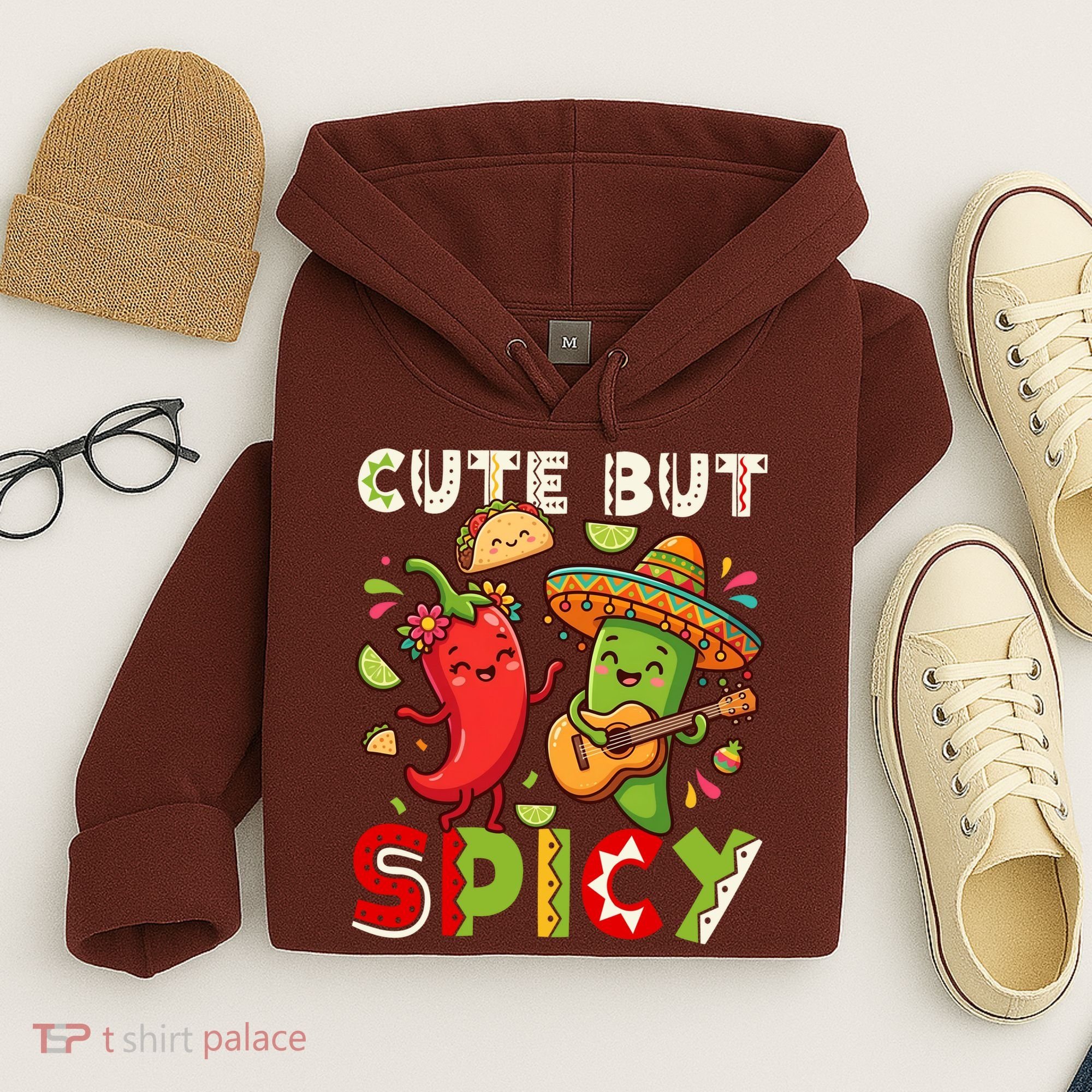 Cute But Spicy Cinco De Mayo Hoodie