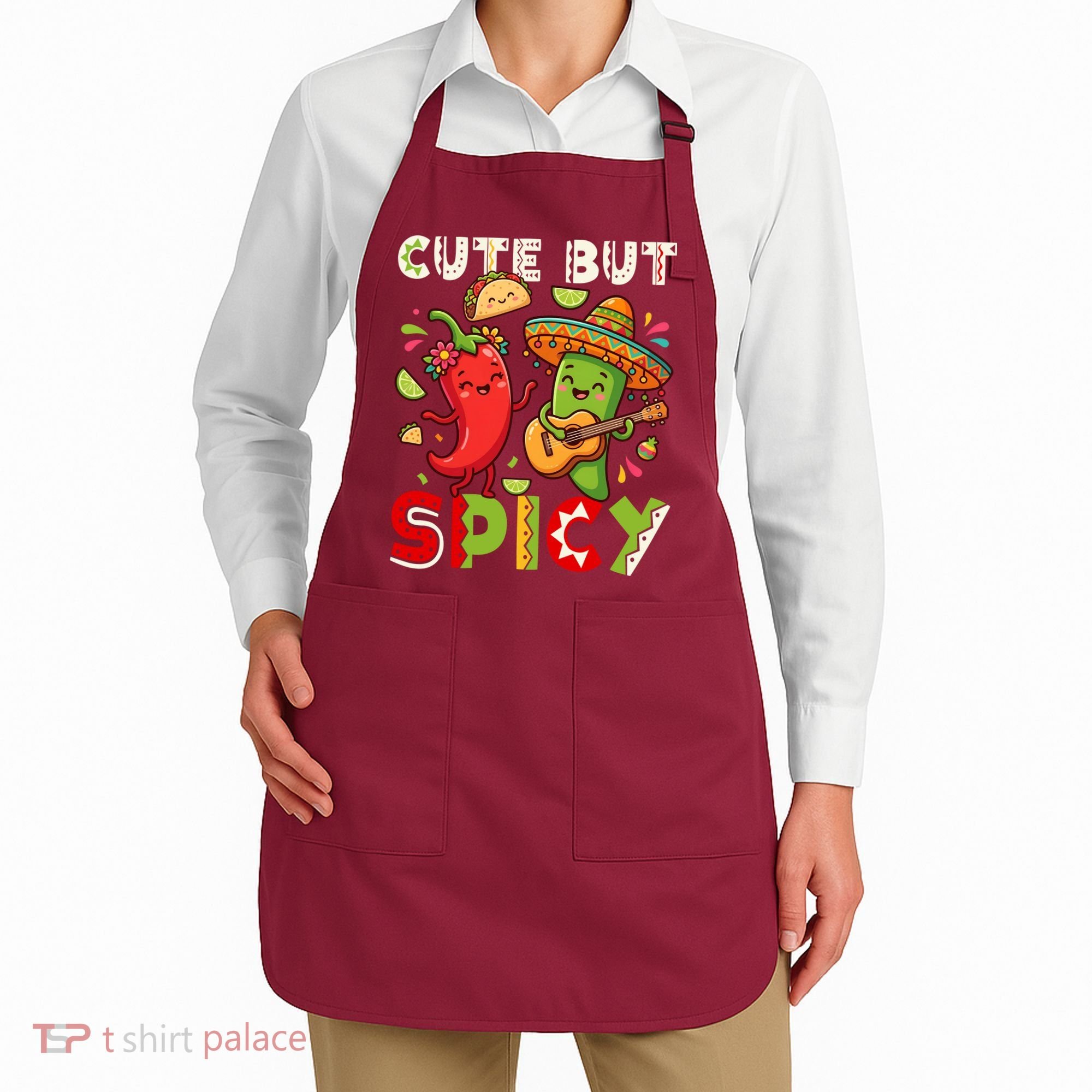 Cute But Spicy Cinco De Mayo Apron
