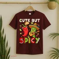 Cute But Spicy Cinco De Mayo T-Shirt thumb 2