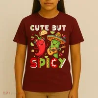 Cute But Spicy Cinco De Mayo T-Shirt thumb 4