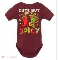 Cute But Spicy Cinco De Mayo Baby Bodysuit thumb 0