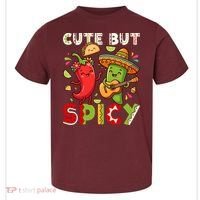 Cute But Spicy Cinco De Mayo Toddler T-Shirt thumb 0