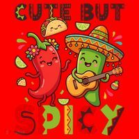 Cute But Spicy Cinco De Mayo Santa Hat thumb 1