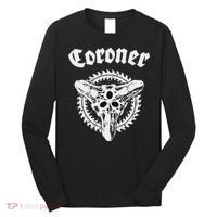 Coroner Band  Small Black Long Sleeve Shirt thumb 0