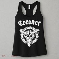 Coroner Band  Small Black Women's Tank Top thumb 3