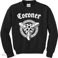 Coroner Band  Small Black Kids Sweatshirt thumb 0