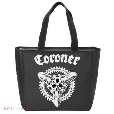 Coroner Band  Small Black Tote Bag